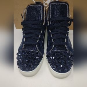 Christian Louboutin Louis Flat Strass Mix Swarovski Men's Sneaker